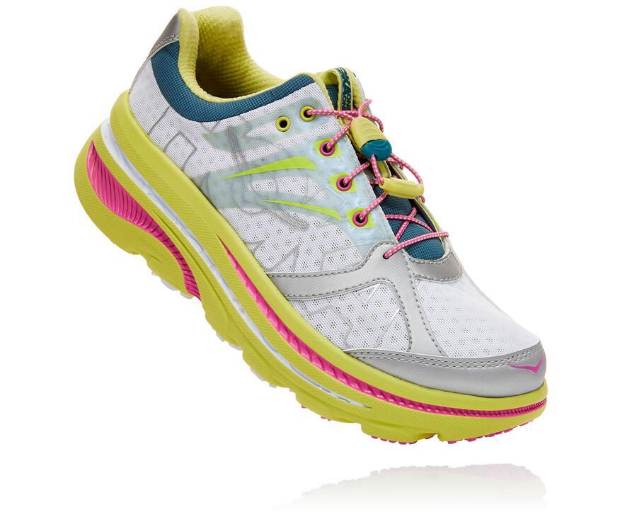 Hoka One One Hardloopschoenen Dames - Ov X Bondi B - Wit - SV8694231